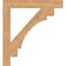 Ekena Millwork Merced Block Smooth Bracket, Western Red Cedar, 5 1/2"W x 44"D x 48"H BKT06X44X48MRC05SWR - alternate 2